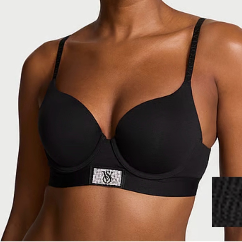 Victoria's Secret Black Padded Underwire Bra